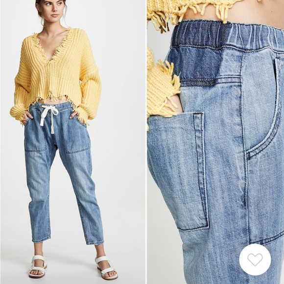 One Teaspoon Shabbies Drawstring Boyfriend Jeans xs - Picture 4 of 4